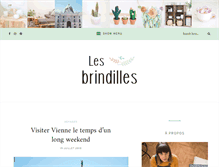 Tablet Screenshot of lesbrindilles.com